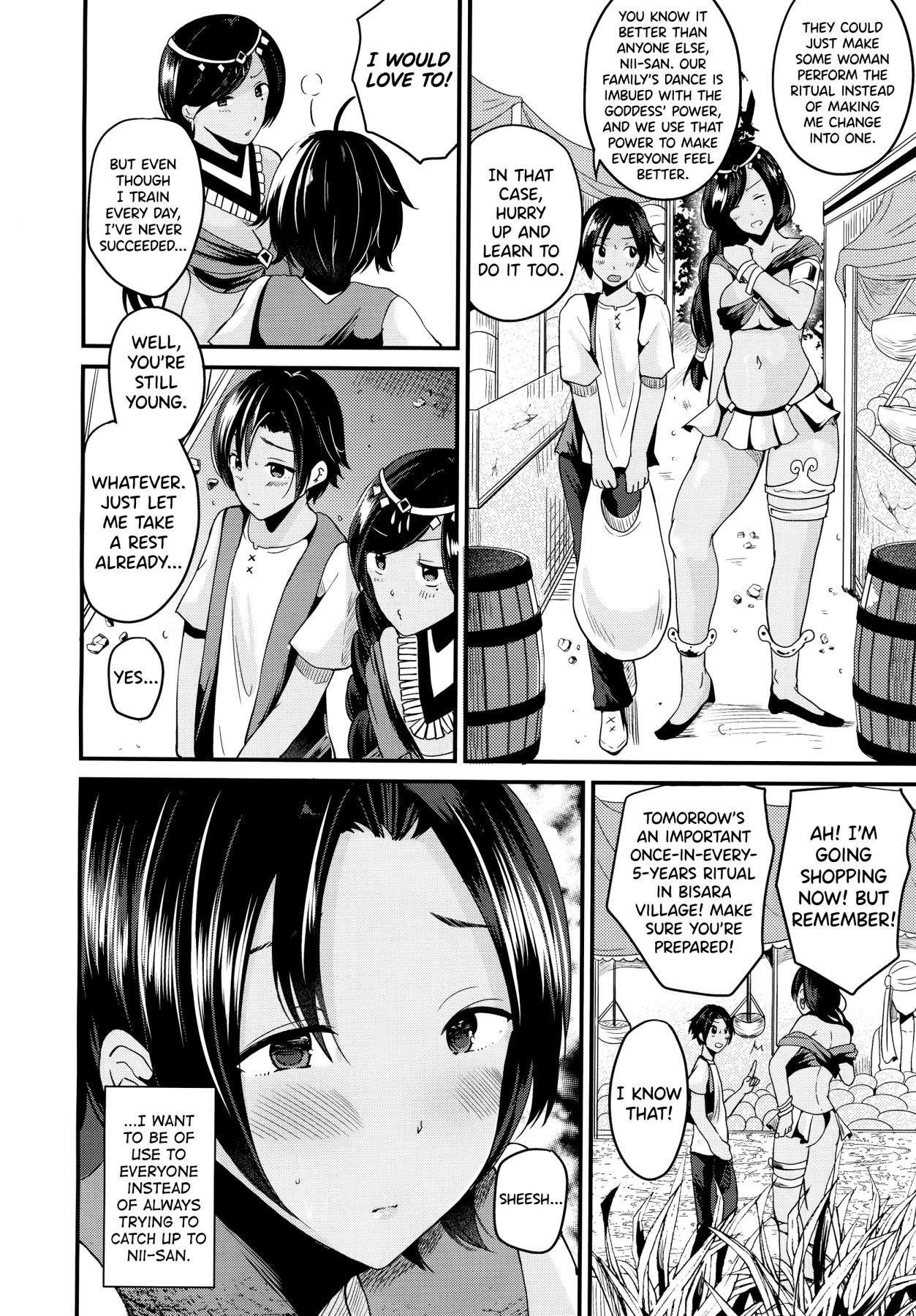 Hentai Manga Comic-Turning into a Girl and Becoming a Dancer-Read-2